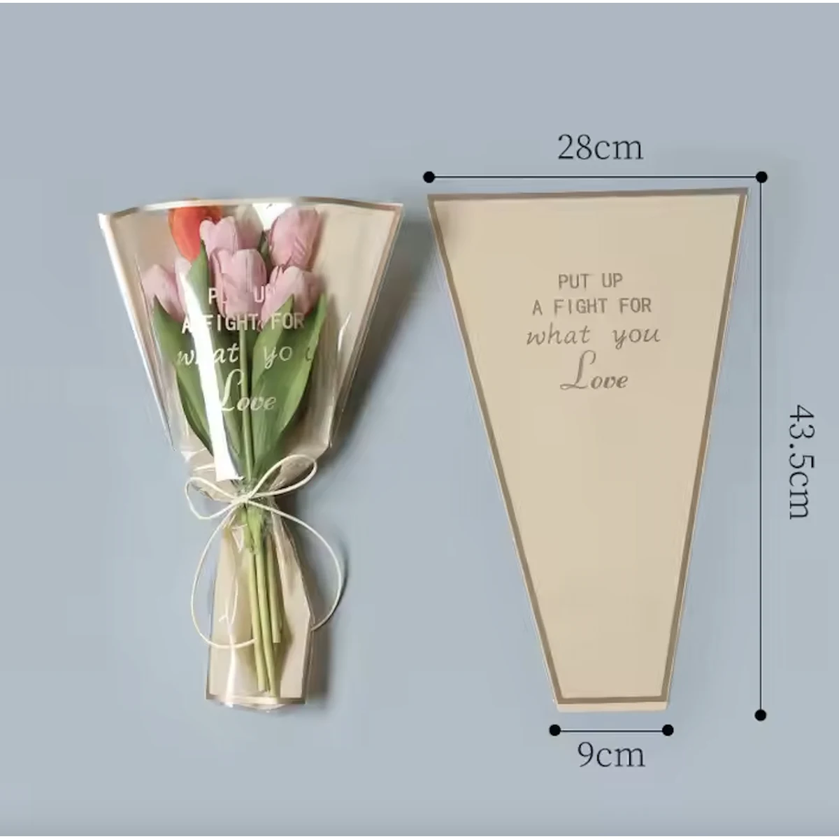 Flower Wrapping Sleeve Bouquet Bags 1