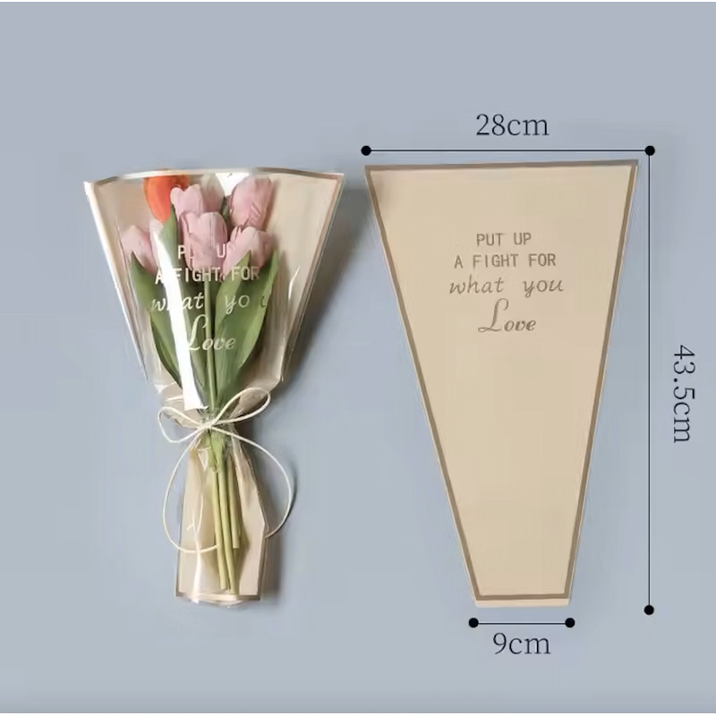 Flower Wrapping Sleeve Bouquet Bags