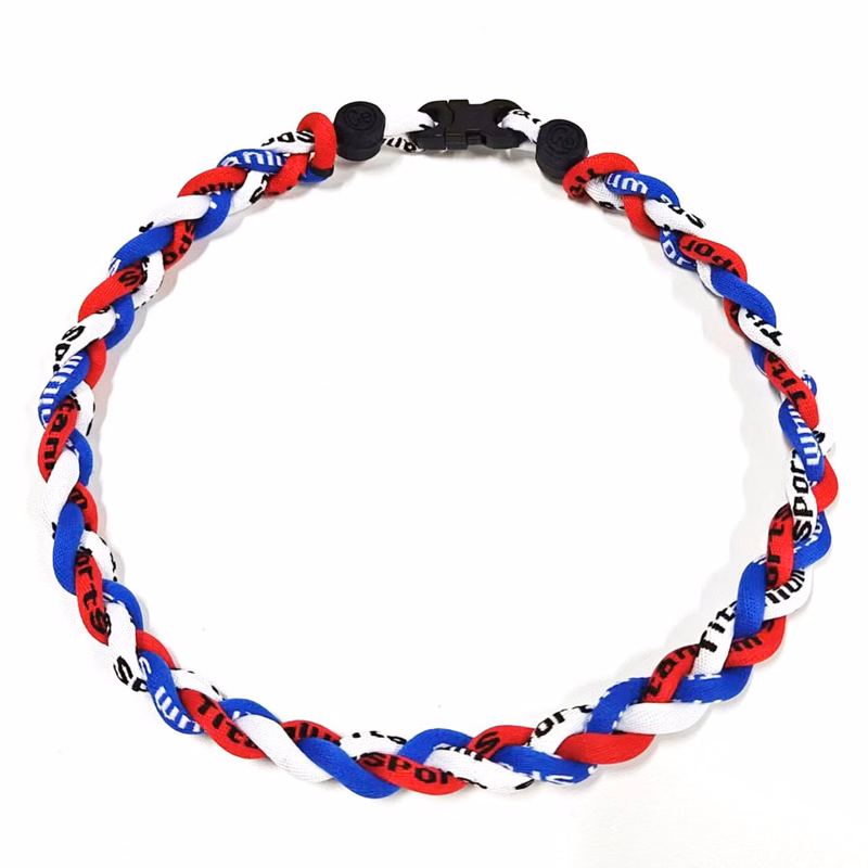 Sports Braided Baseball Rope Necklace