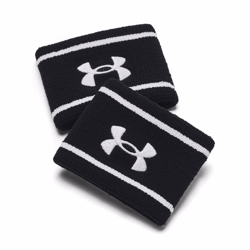 UA Striped Performance Terry Unisex 2-Pack Wristbands