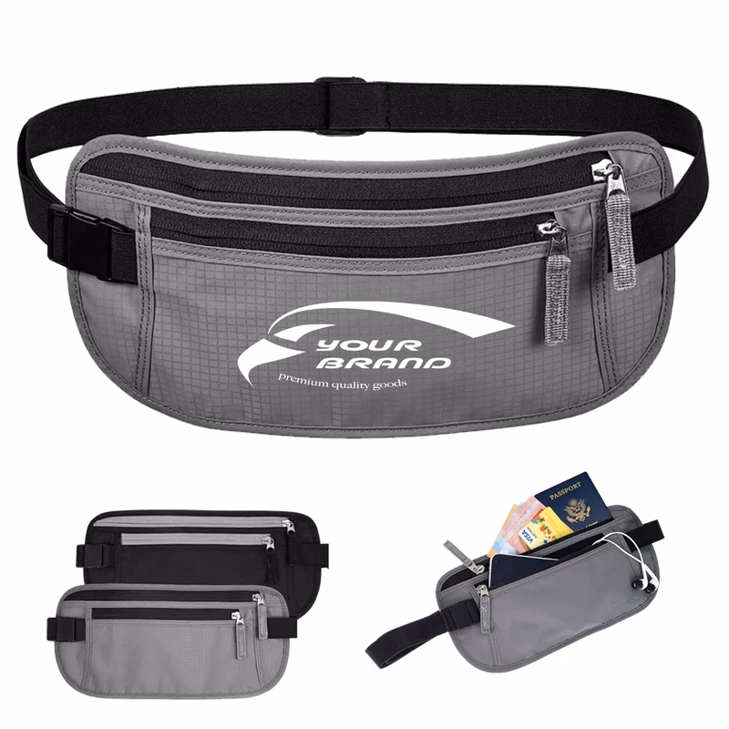 Travel Anti-Theft RFID Money Hidden Belt Fanny Pack