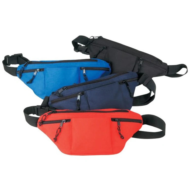 Poly Four-Zipper Fanny Pack 1