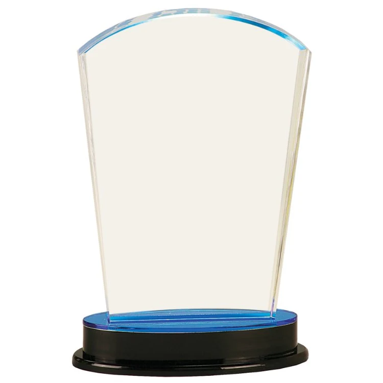 8.25" Blue Arch Impress Acrylic Award 1