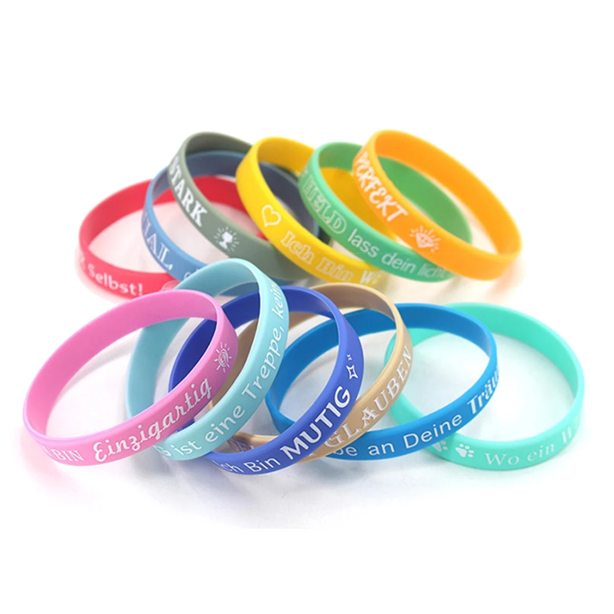 Skin-Friendly Custom-Made Silicone Wristband 1