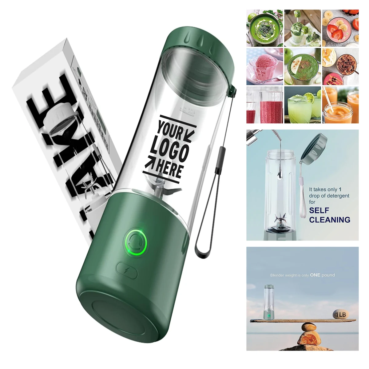 USB Rechargeable Portable Blender 1