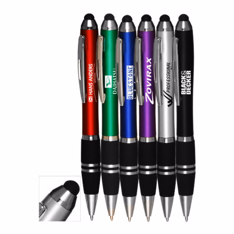 Stylus Grip Ballpoint Pens
