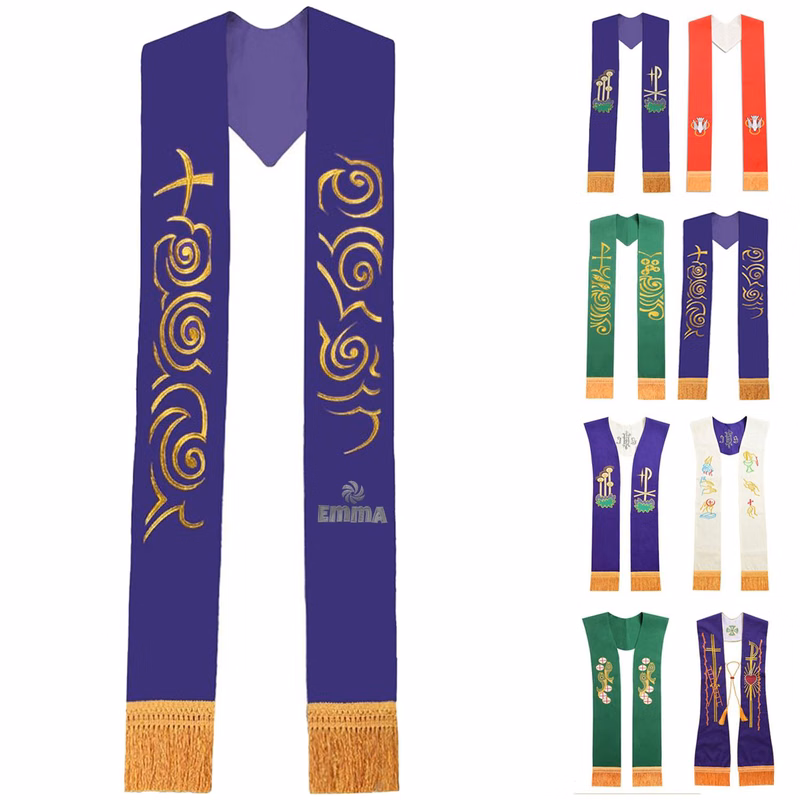 72inch Adult Satin Stole Academic Graduation Sashes