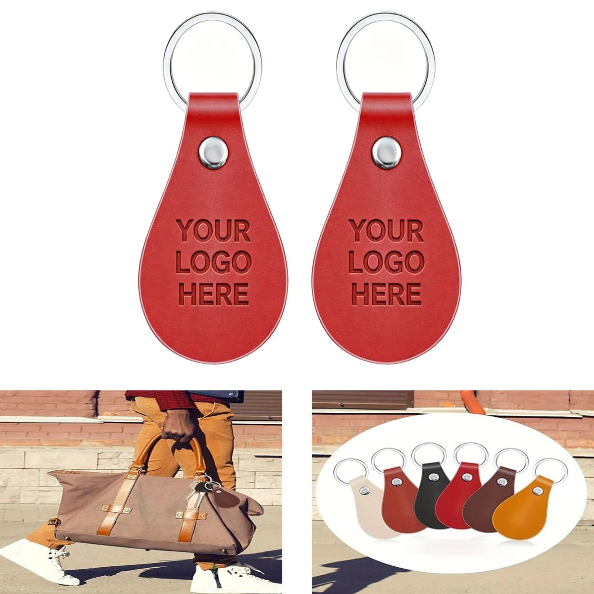 Promotional Laser Engraved Car Keychain 1