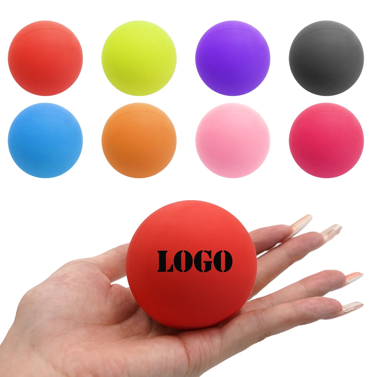 MOQ 50pcs Massage Lacrosse Ball 1