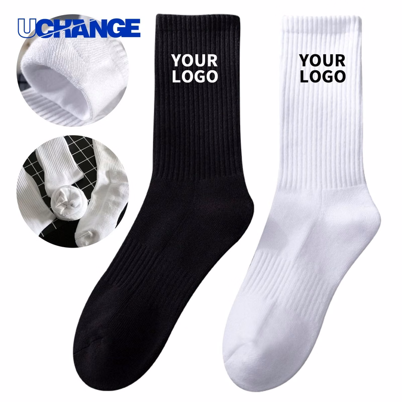 Combed Cotton Knitted Sock Socks with Breathable Fit