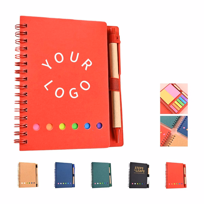 Durable Paper Spiral Notepad for Meetings or Classes