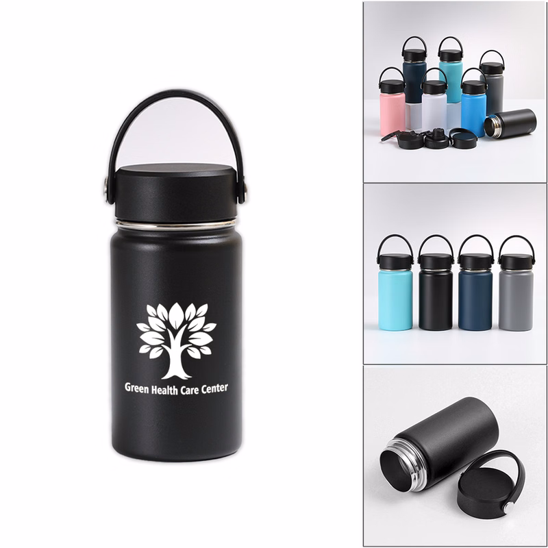 12 oz Vacuum Insulated Stainless Steel Water Bottle with Flex Cap