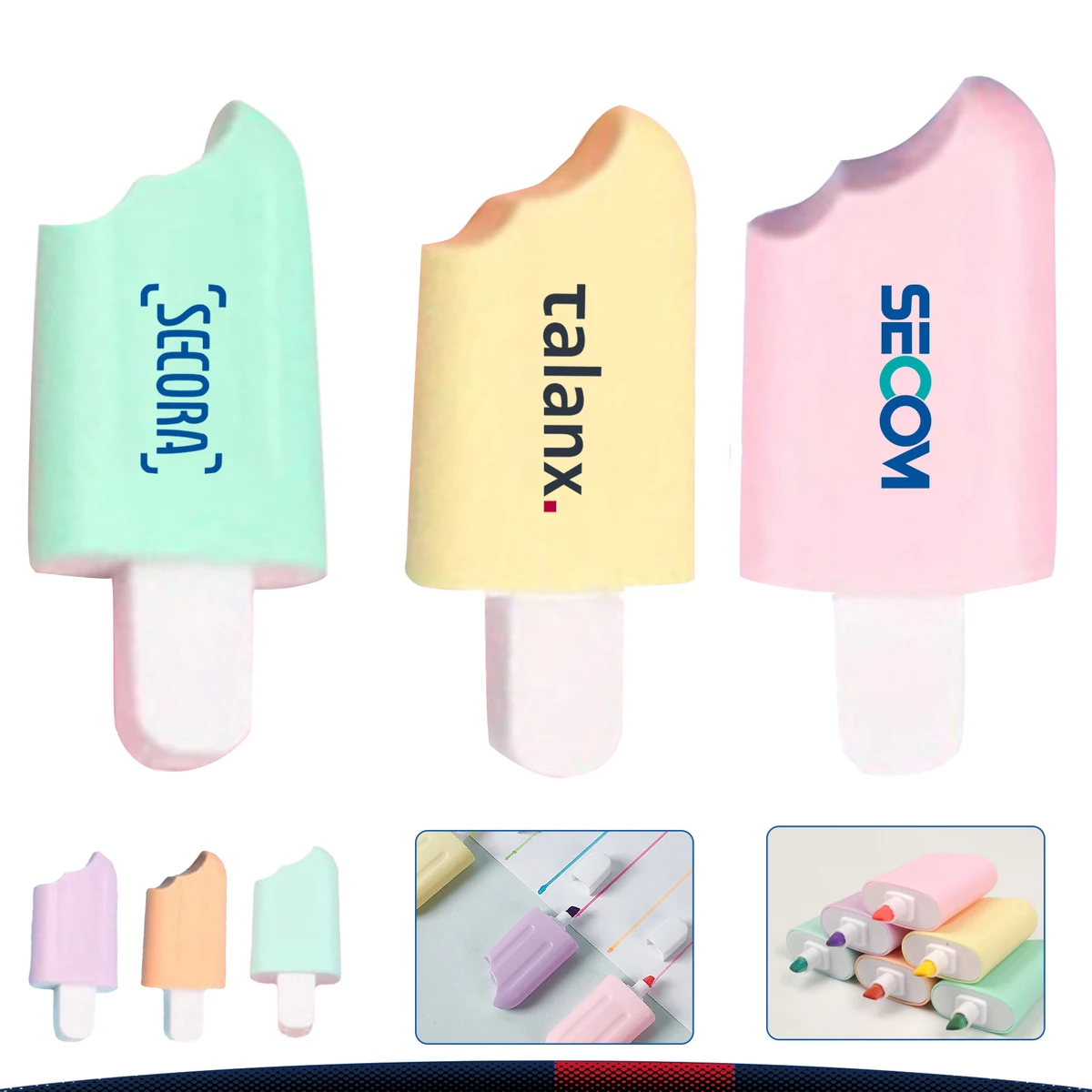 Ice Cream Highlighter Set 1
