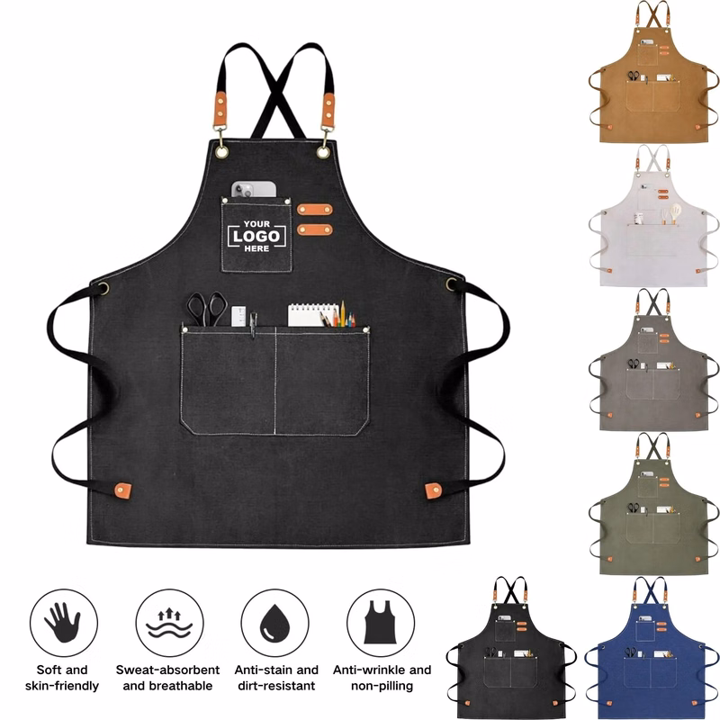 Multi Functional Breathable Thick Canvas Apron