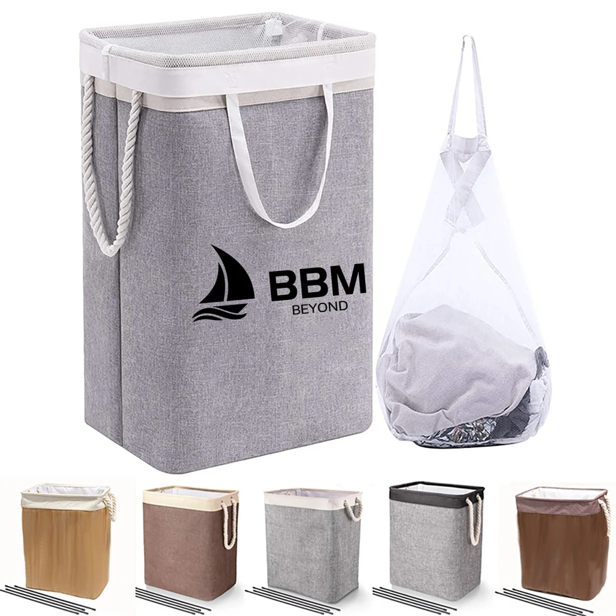 Foldable Dirty Clothes Basket 1