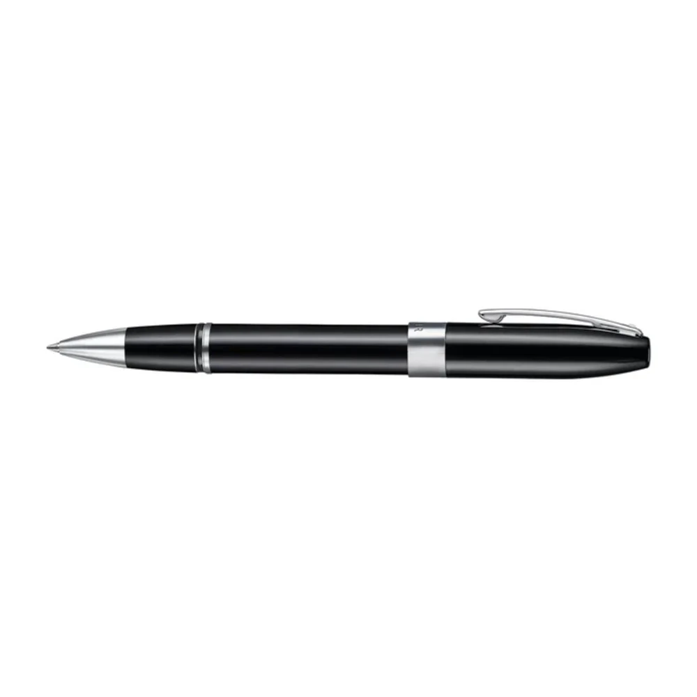 SHEAFFER® Legacy 9064 Glossy Black Chrome-Plated Trims Rollerball Pen w/ Gift Box 1