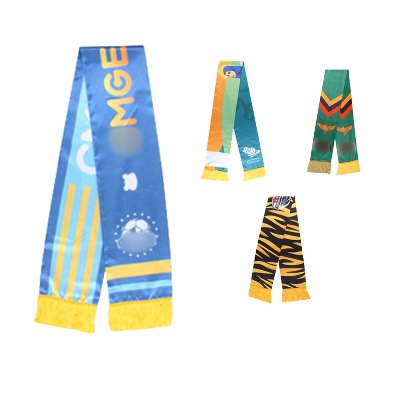 Stadium Scarf With Fringe MOQ50