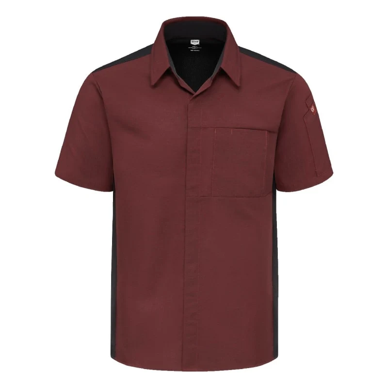 Chef Designs Poplin Airflow Cook Shirt With OilBlok - 502M 1