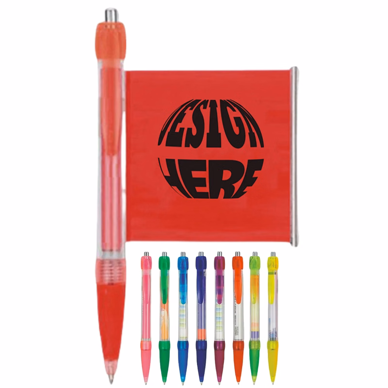 Pull-Out Banner Ballpoint Pen Drawing