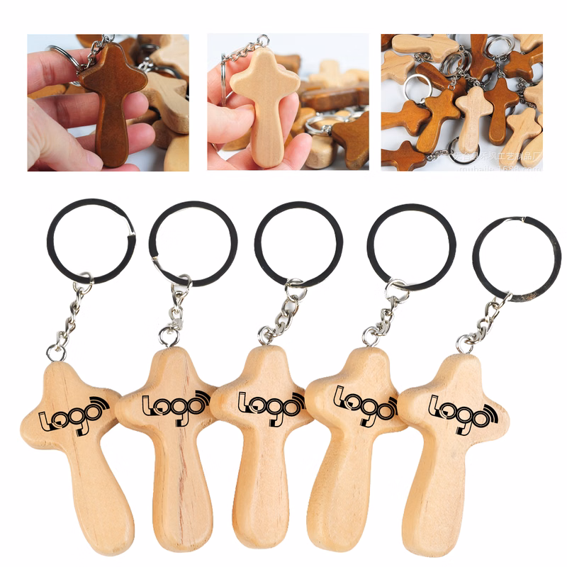 Handmade Wooden Keychain
