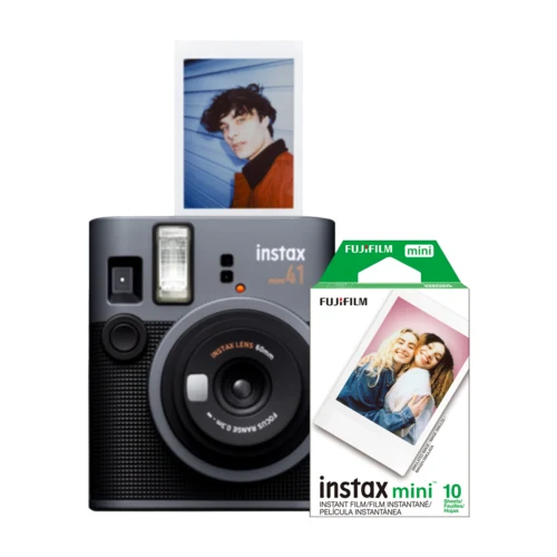 Fujifilm instax mini 41 Camera Bundle - Black 1