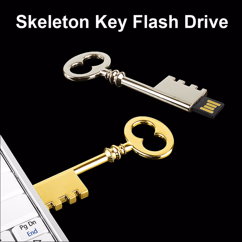 Skeleton Key Flash Drive-8 GB Memory