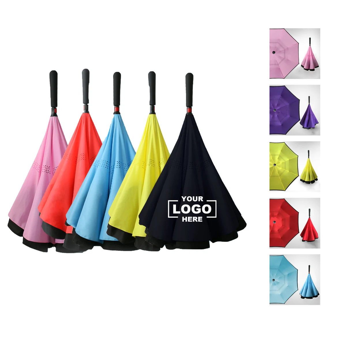 Two-Tone Reverse Umbrella 1