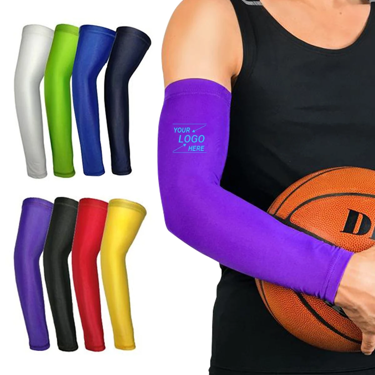 Stretch Sports Arm Sleeves 1