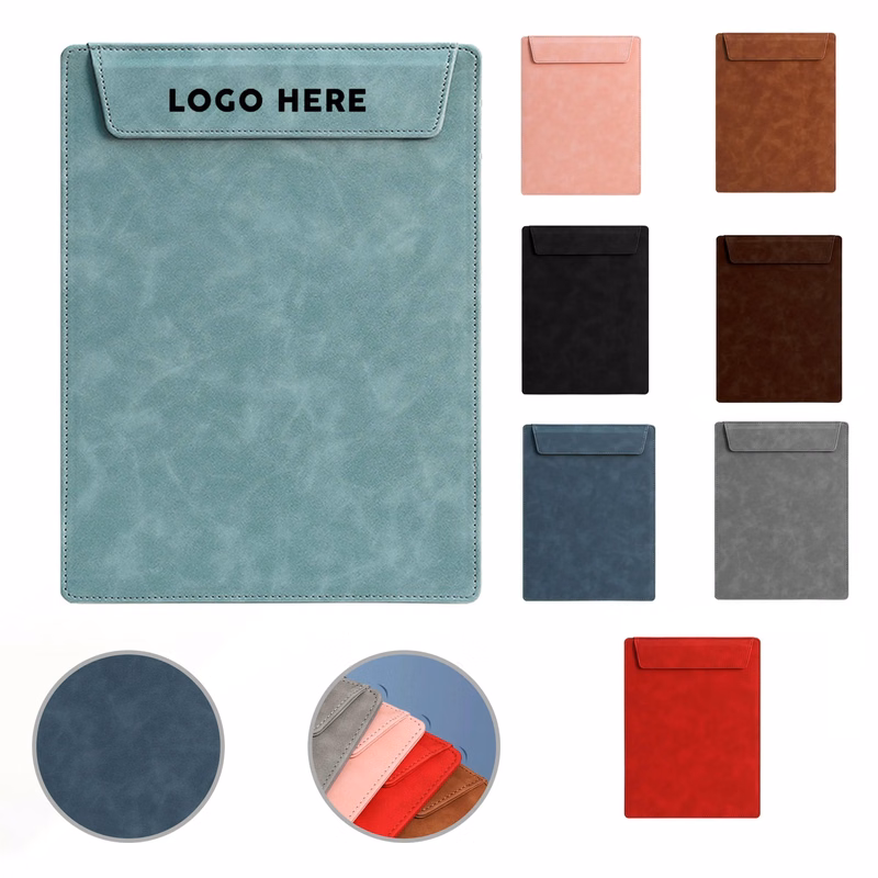 A4 Leather Magnetic Clipboard Writing Board