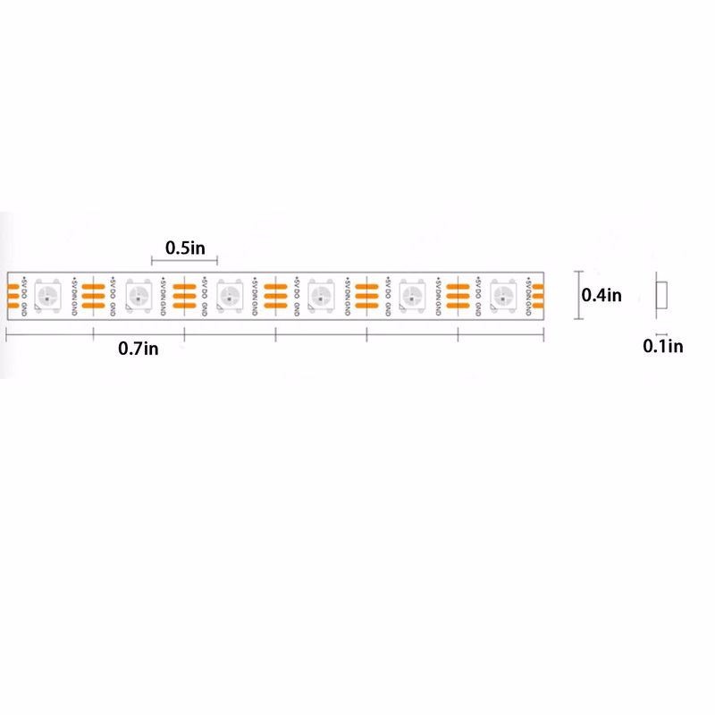 Multi-Color LED Light Strip
