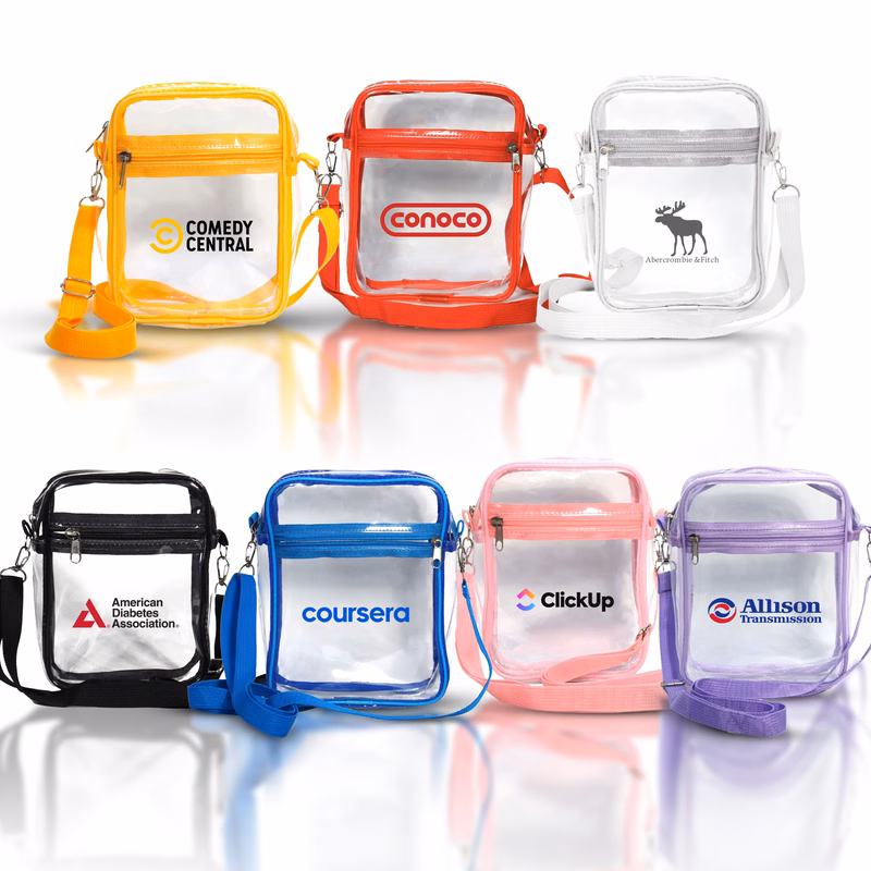 Clear PVC Bag 8.85" x 6.88" x 2.75"