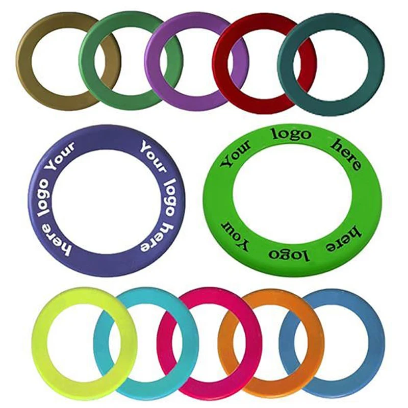 Plastic Promo Flying Zing Rings Frisbees 1