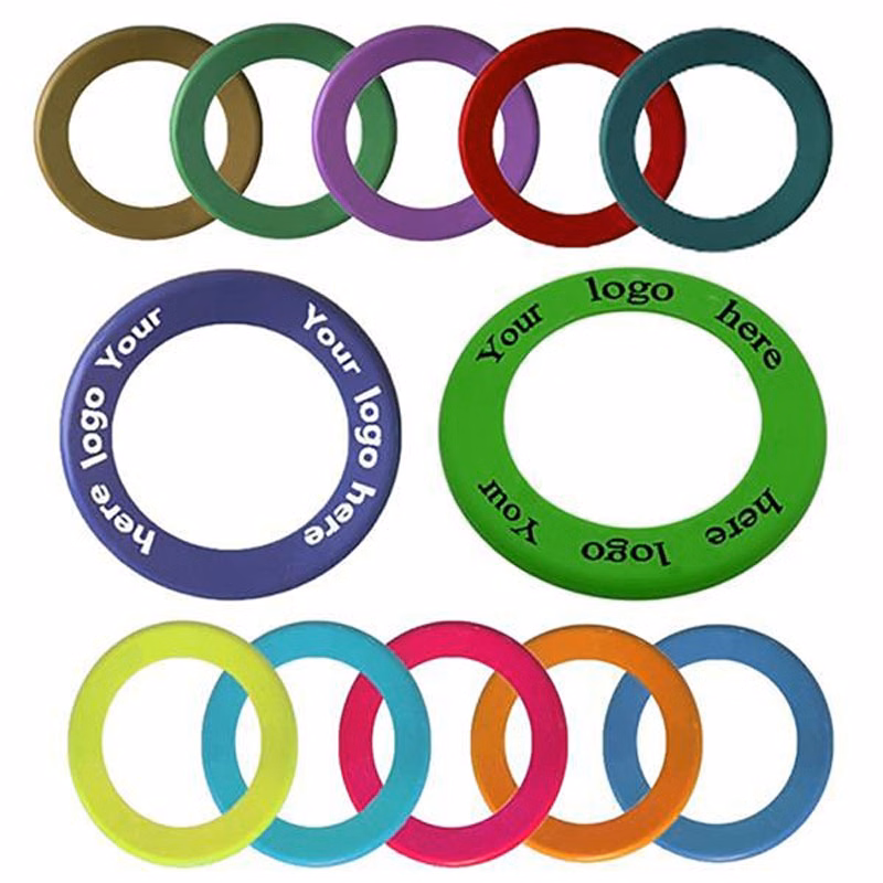 Plastic Promo Flying Zing Rings Frisbees