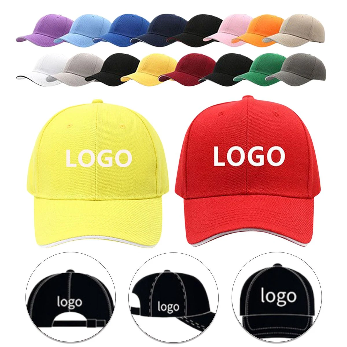 Minimalist Sun Shading Peaked Cap 1