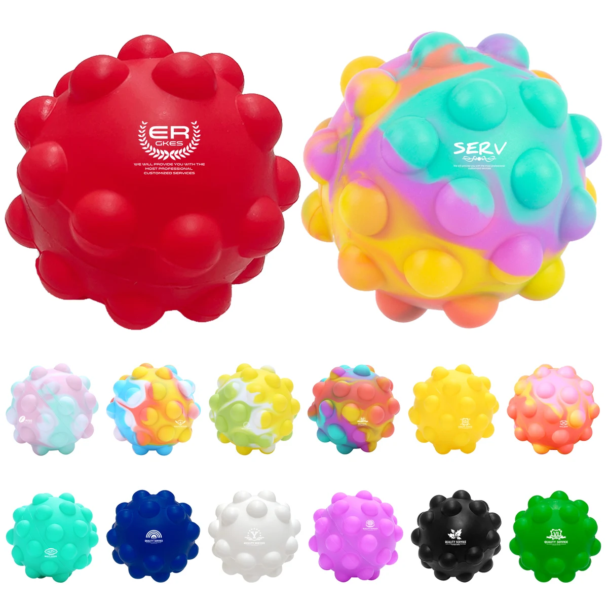 2.5'' Push Pop Ball 1