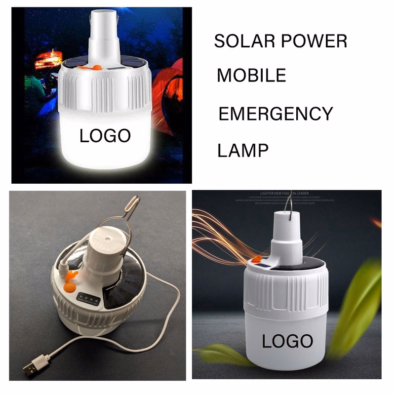 Mobile Emergency Solar Charging Lamp