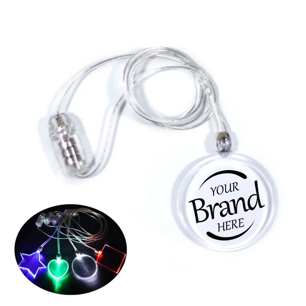 Led Acrylic Luminous Necklace 1