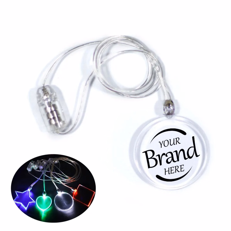Led Acrylic Luminous Necklace
