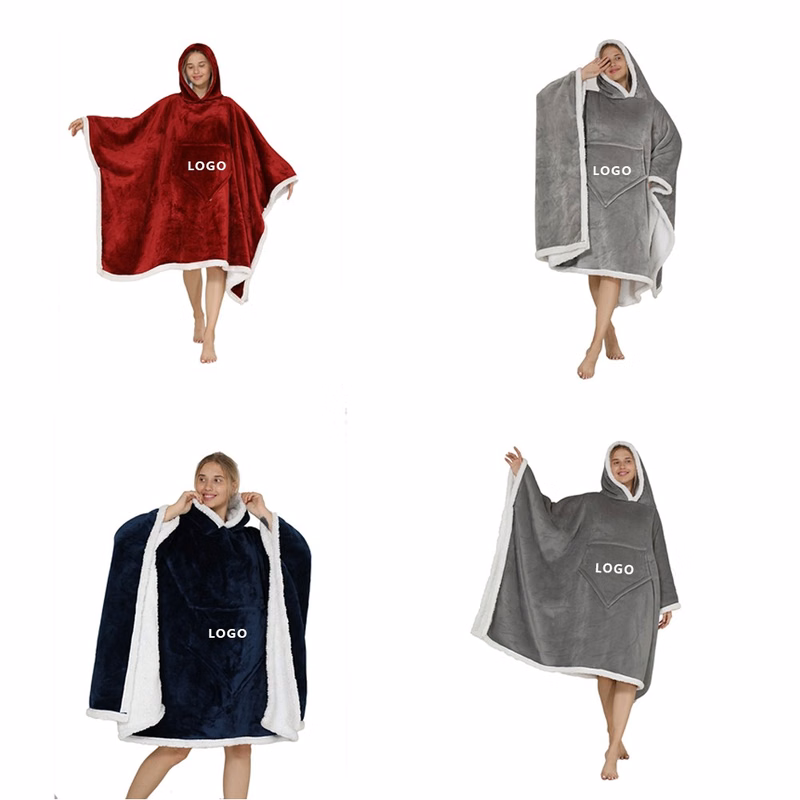 Wearable Hoodie Blanket