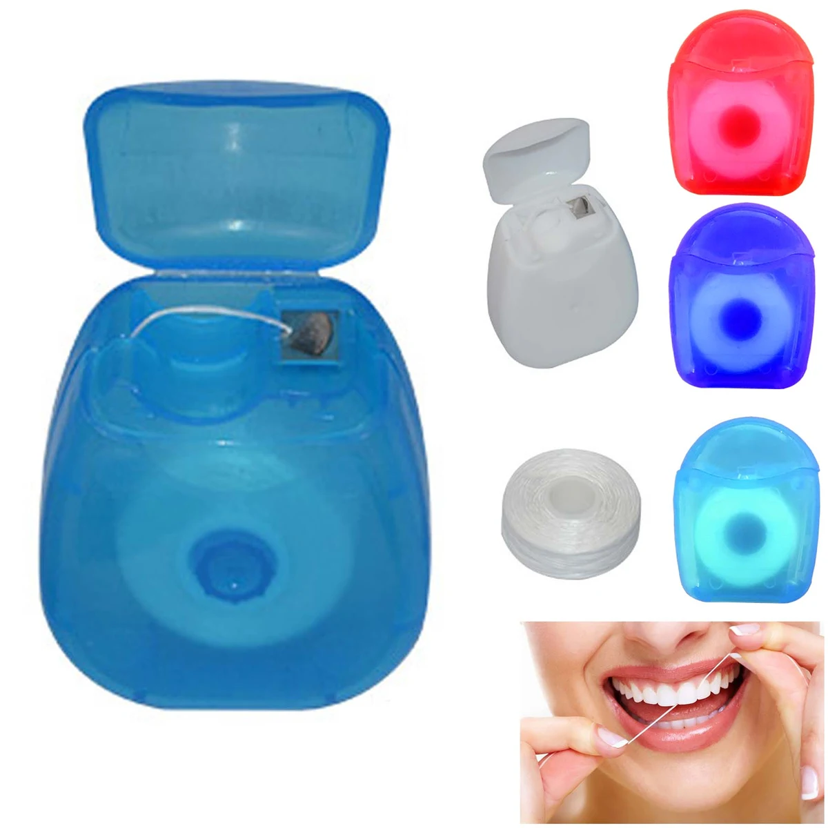 15m Portable Dental Floss In Mini Box 1