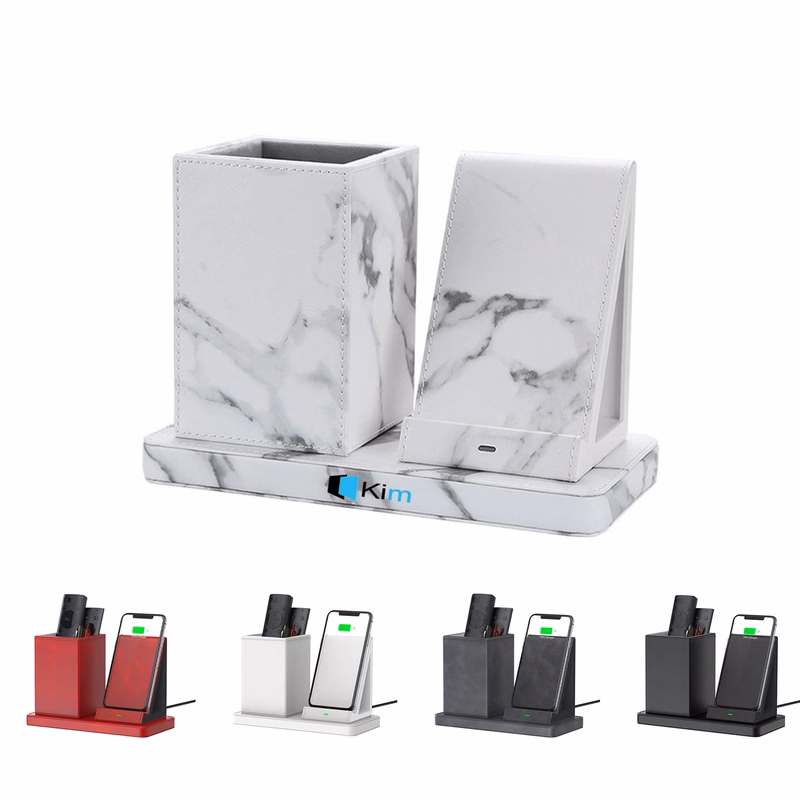 Office Wireless Charging Pen Holder