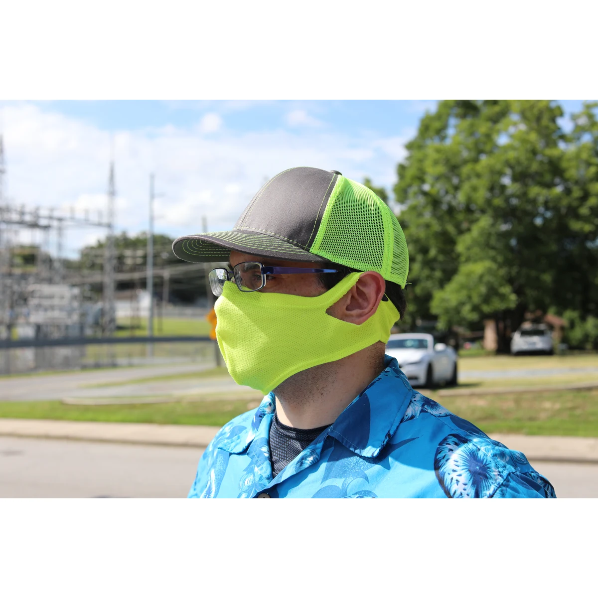 SMART Tiers Washable Hemmed Deluxe Mini-Gaiter Adult Mask 1