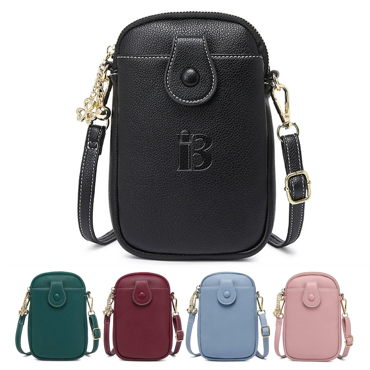 PU Leather Women's Crossbody Shoulder Bag 1