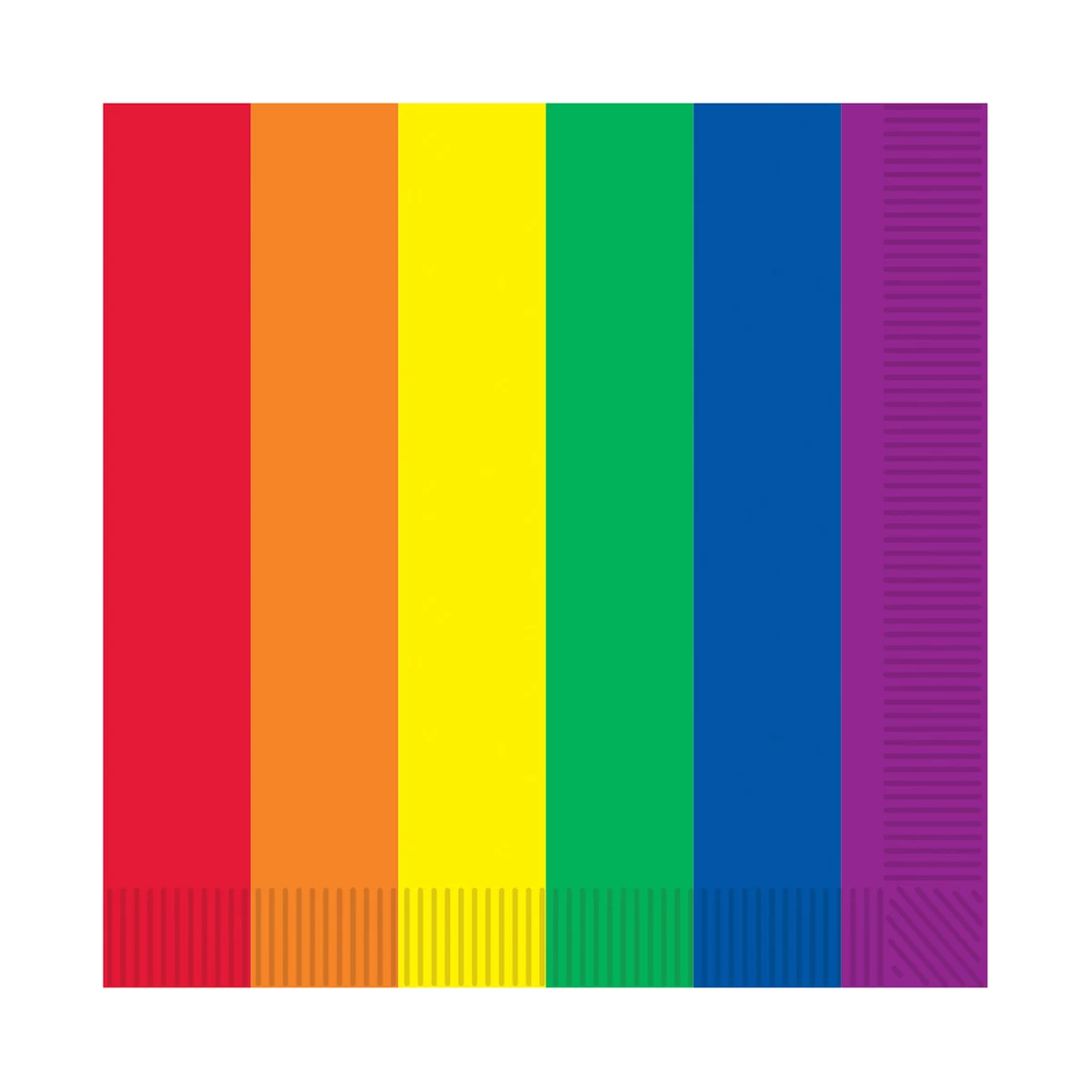 Rainbow Beverage Napkins 1