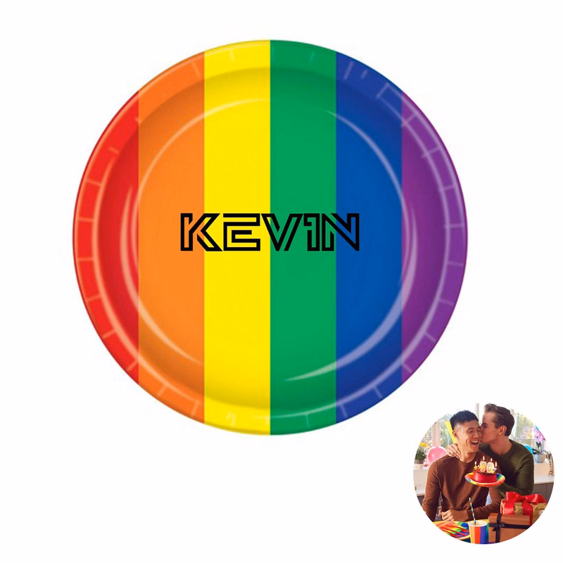 Rainbow Plates