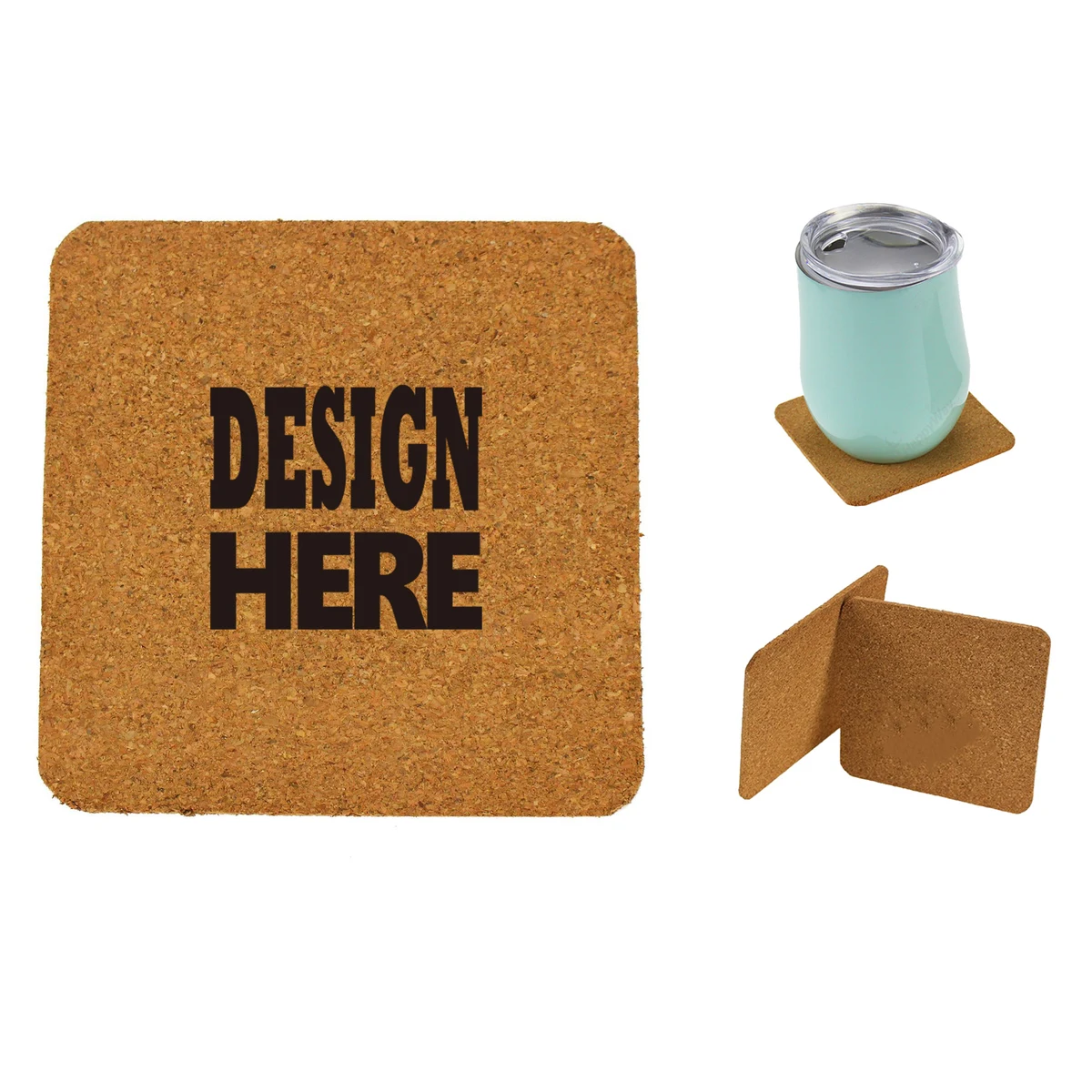 MOQ 50 pcs Logo Drink Pads 1