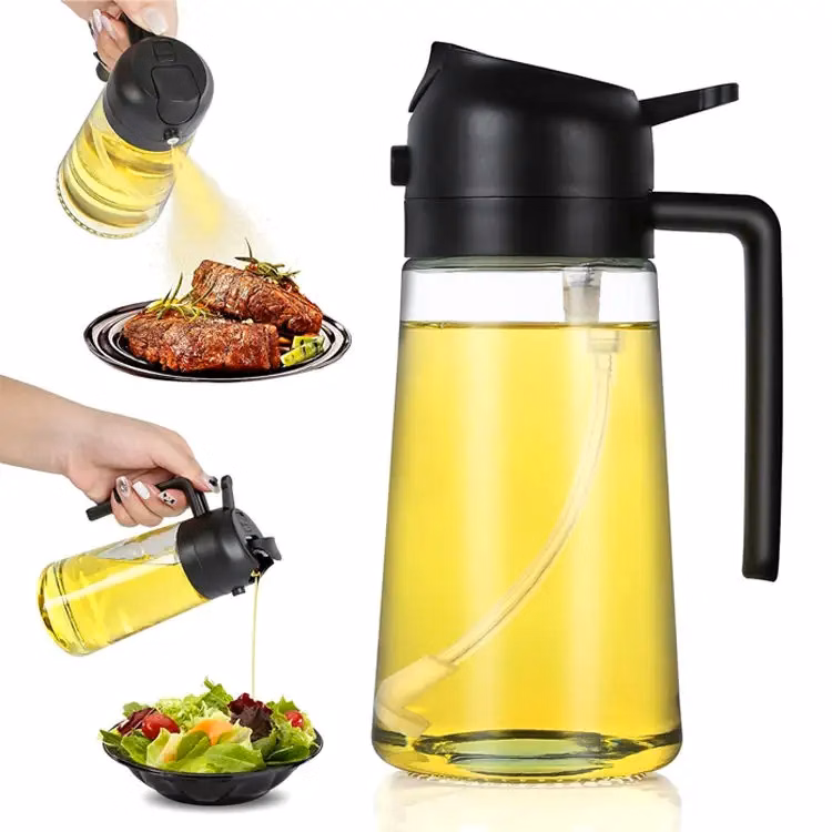 2 in 1 Olive Oil Dispenser Bottle