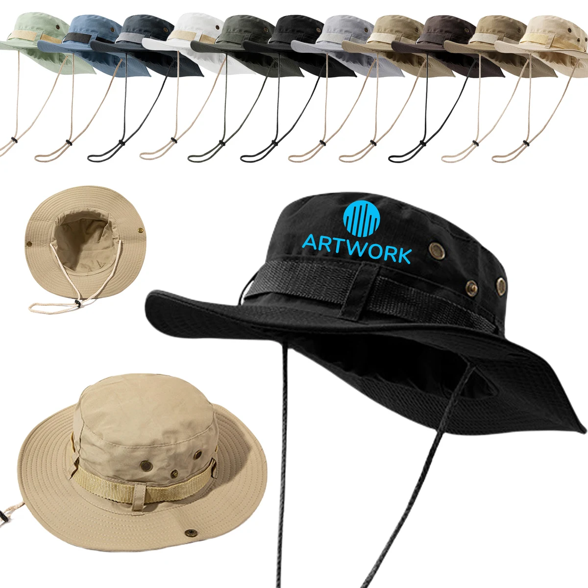 Foldable Wide Brim Outdoor Hiking Hat 1