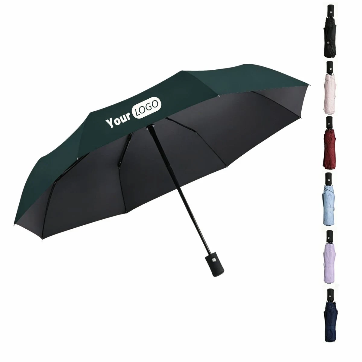 37.8 Inch Lightweight Sun Rain Auto Fold Windproof Umbrella 1