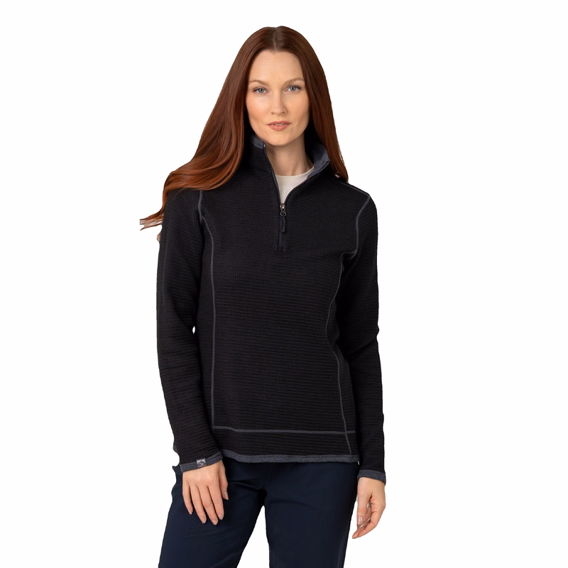 Storm Creek Women's Maverick Waffle Knit Quarter Zip